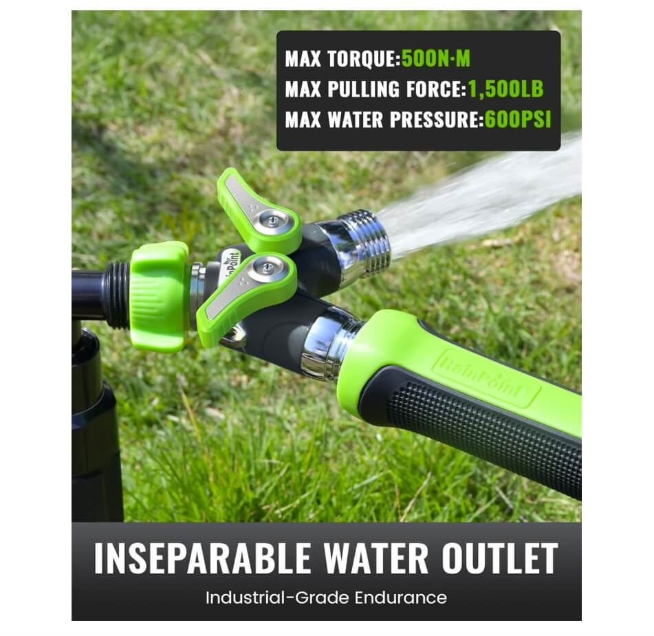 RAINPOINT Garden Hose Splitter(Green)