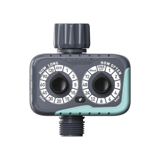 RAINPOINT 2 Dial Garden Hose Water Timer