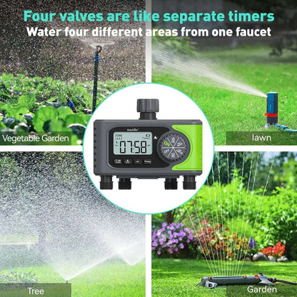 RainPoint 4 Outlet Water Timer