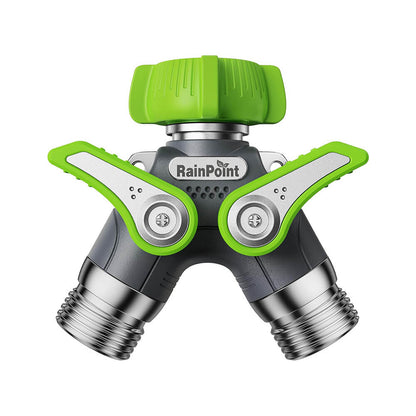 RAINPOINT Garden Hose Splitter(Green)