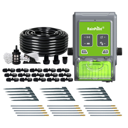 RainPoint Smart Water Pump Misting Kit for Gardens & Rain Barrels