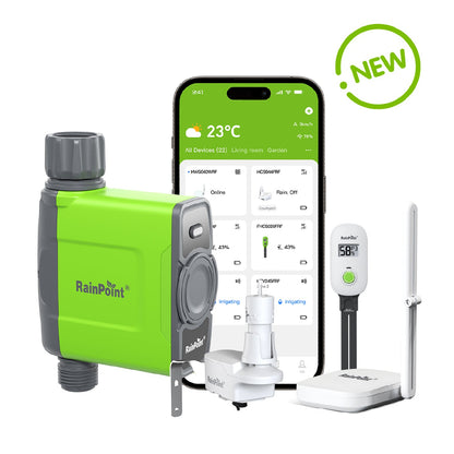 RainPoint Smart Irrigation System That Waters Only When Your Lawn Needs It