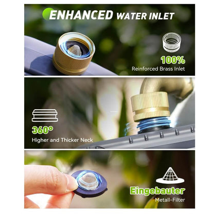 RainPoint 3 Zone Sprinkler Timer with Brass Inlet