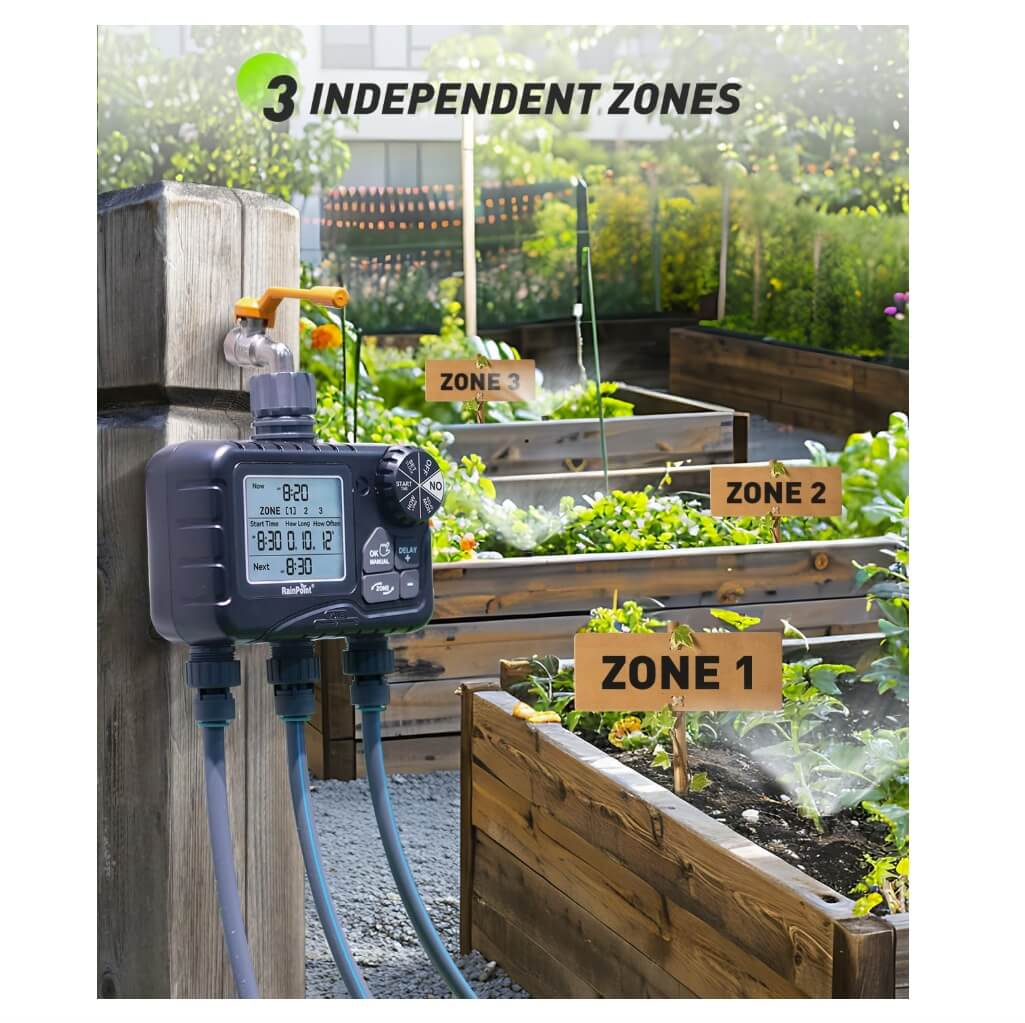 RainPoint Sprinkler Timer 3-Zone