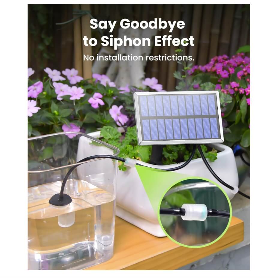 RainPoint Solar Automatic Drip Irrigation Kit System
