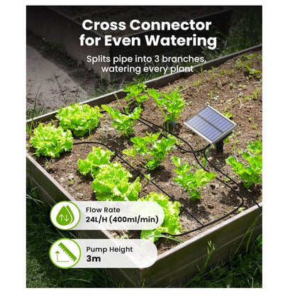 RainPoint Solar Automatic Drip Irrigation Kit System