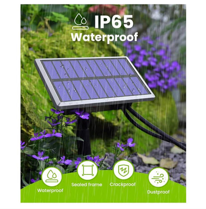RainPoint Solar Automatic Drip Irrigation Kit System