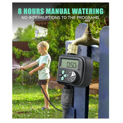 RainPoint Waterproof Hose Timer Brass Inlet,1 Outlet