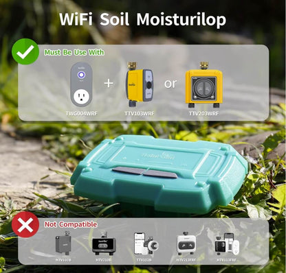 RainPoint TCS005FRF WiFi Soil Moisture Meter, Soil Sensor