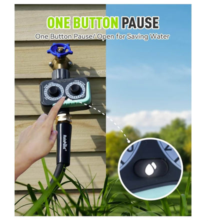 RAINPOINT 2 Dial Garden Hose Water Timer