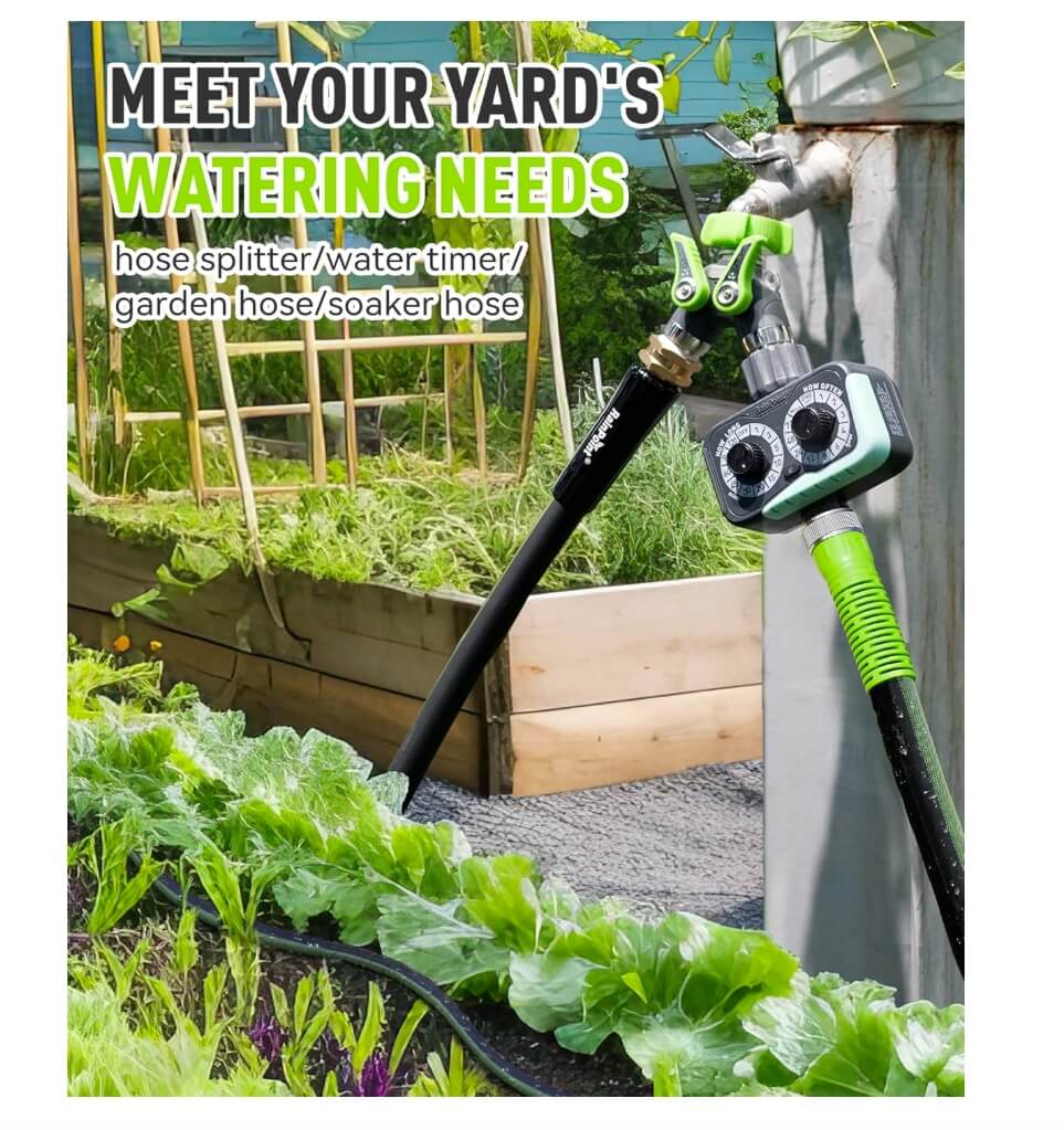 RAINPOINT 2 Dial Garden Hose Water Timer