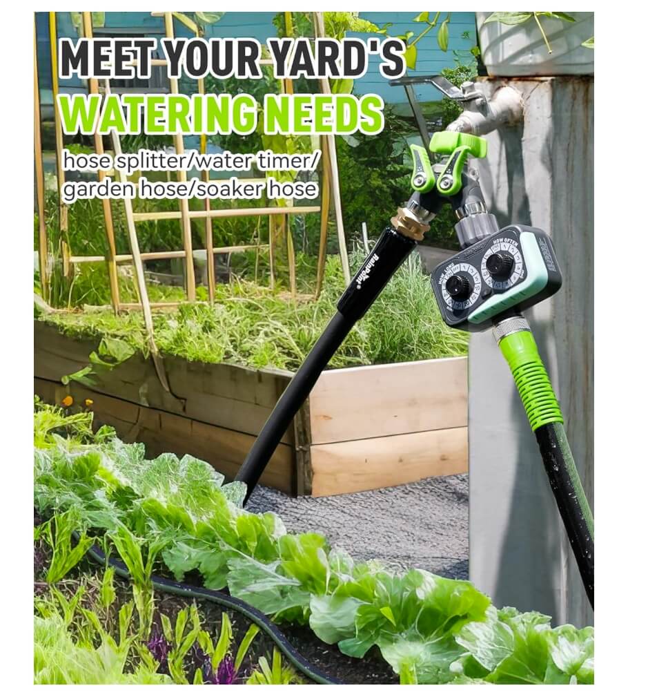 RAINPOINT 2 Dial Garden Hose Water Timer