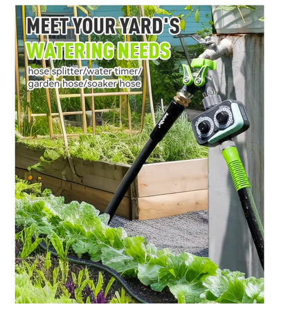 RAINPOINT 2 Dial Garden Hose Water Timer