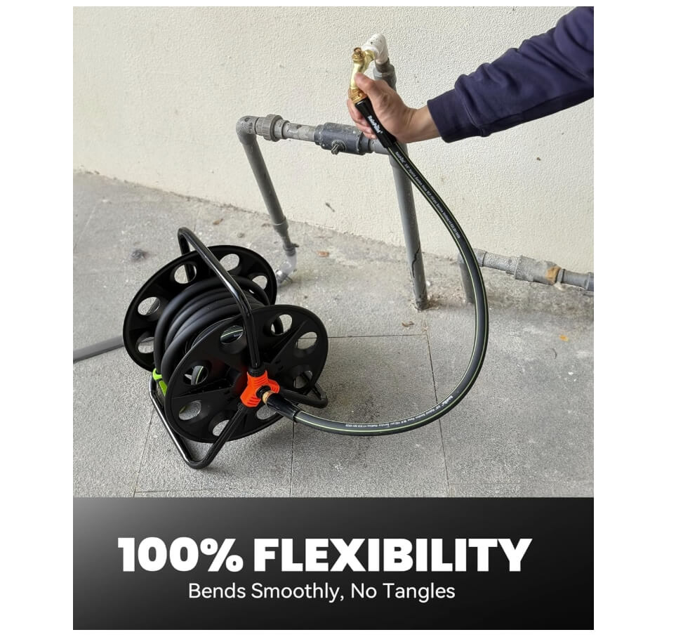 RAINPOINT Short Garden Hose 10ft x 5/8"