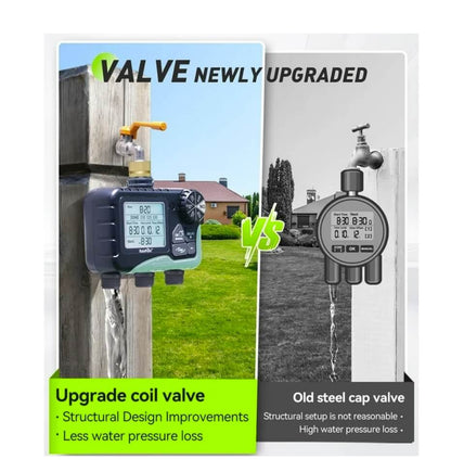 RainPoint 3 Zone Hose Timer with Brass Inlet