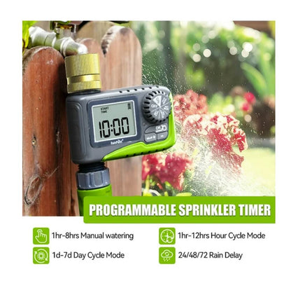 RainPoint Garden Hose Timer with Brass Inlet