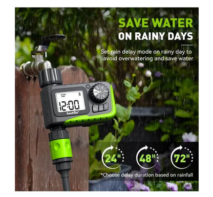 RainPoint 2 Pack Garden Sprinkler Timer Irrigation Lawn Watering Controller