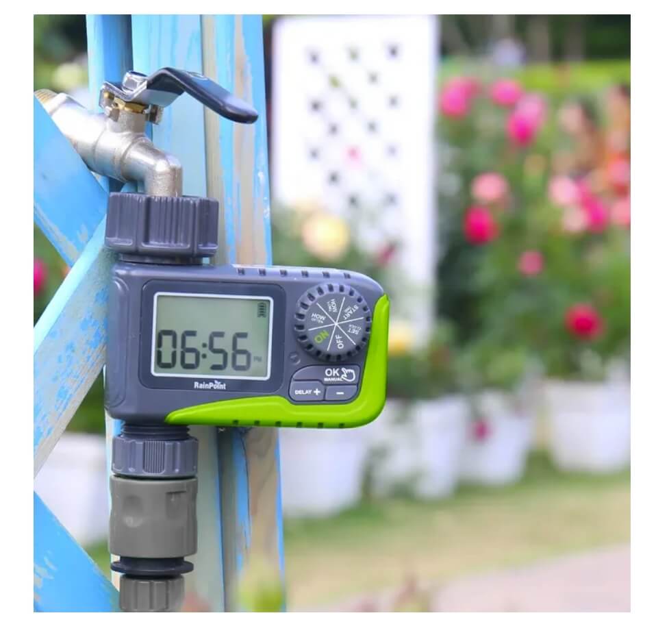RainPoint 2 Pack Garden Sprinkler Timer Irrigation Lawn Watering Controller