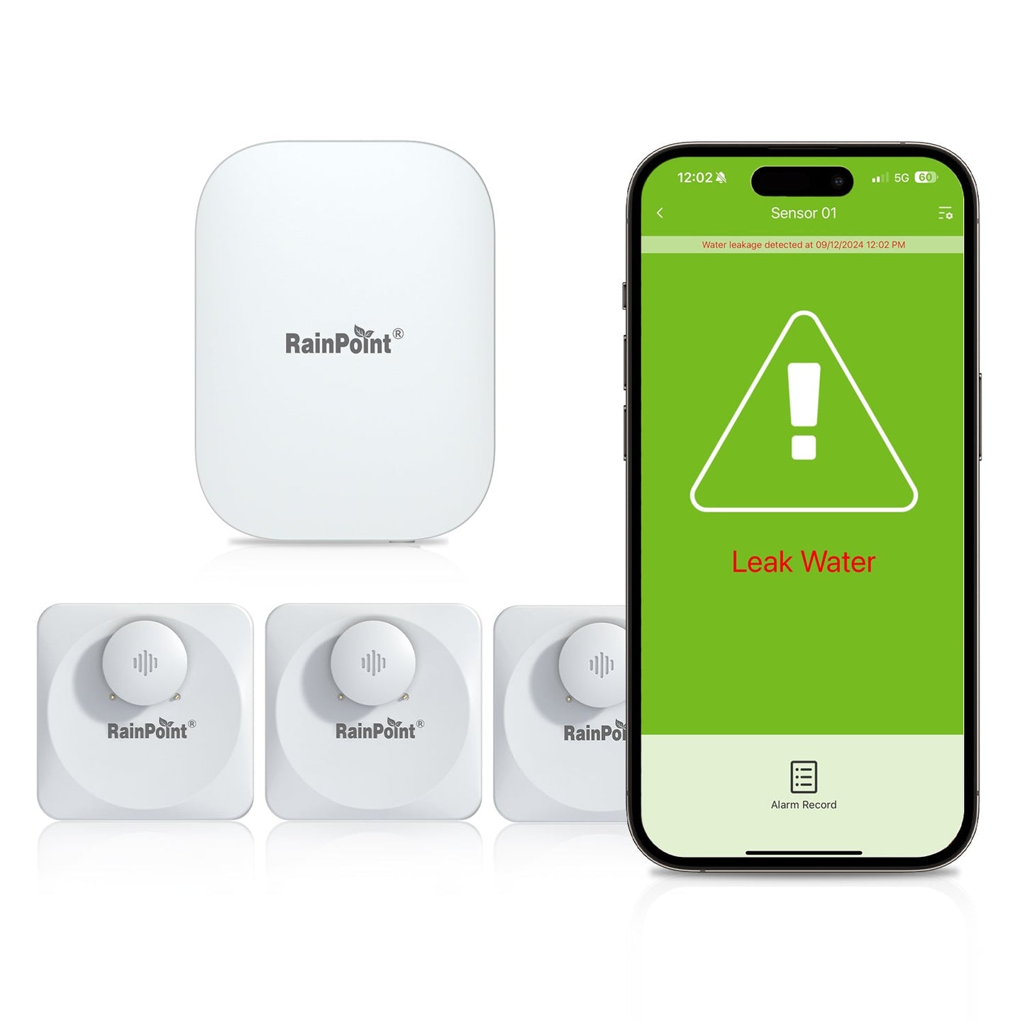 RainPoint water leak sensor