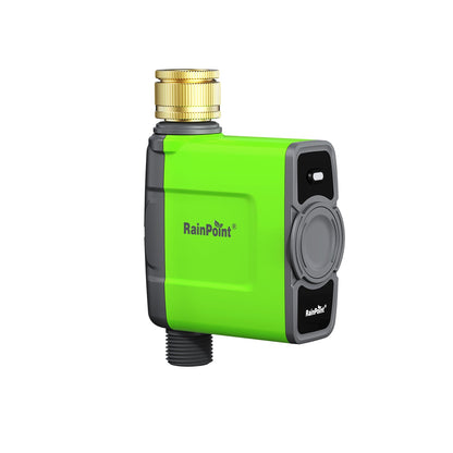 RAINPOINT Irrigation Computer WLAN without Antenna Gateway, with Brass Inlet, for Garden