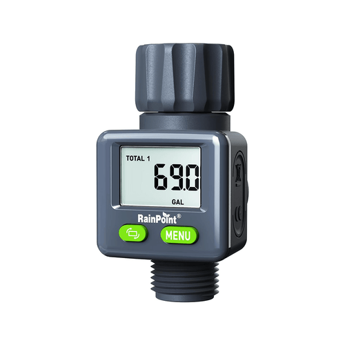 RainPoint Bi-Directional Measurement Digital Water Flow Meter