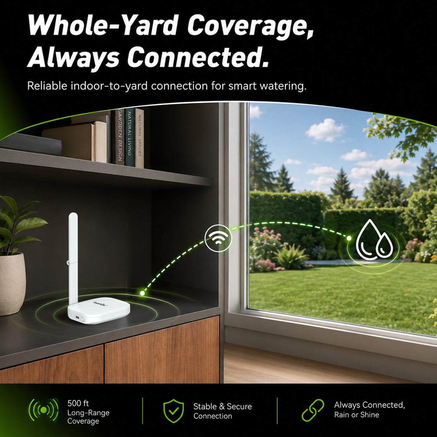 RainPoint Smart Irrigation System That Waters Only When Your Lawn Needs It