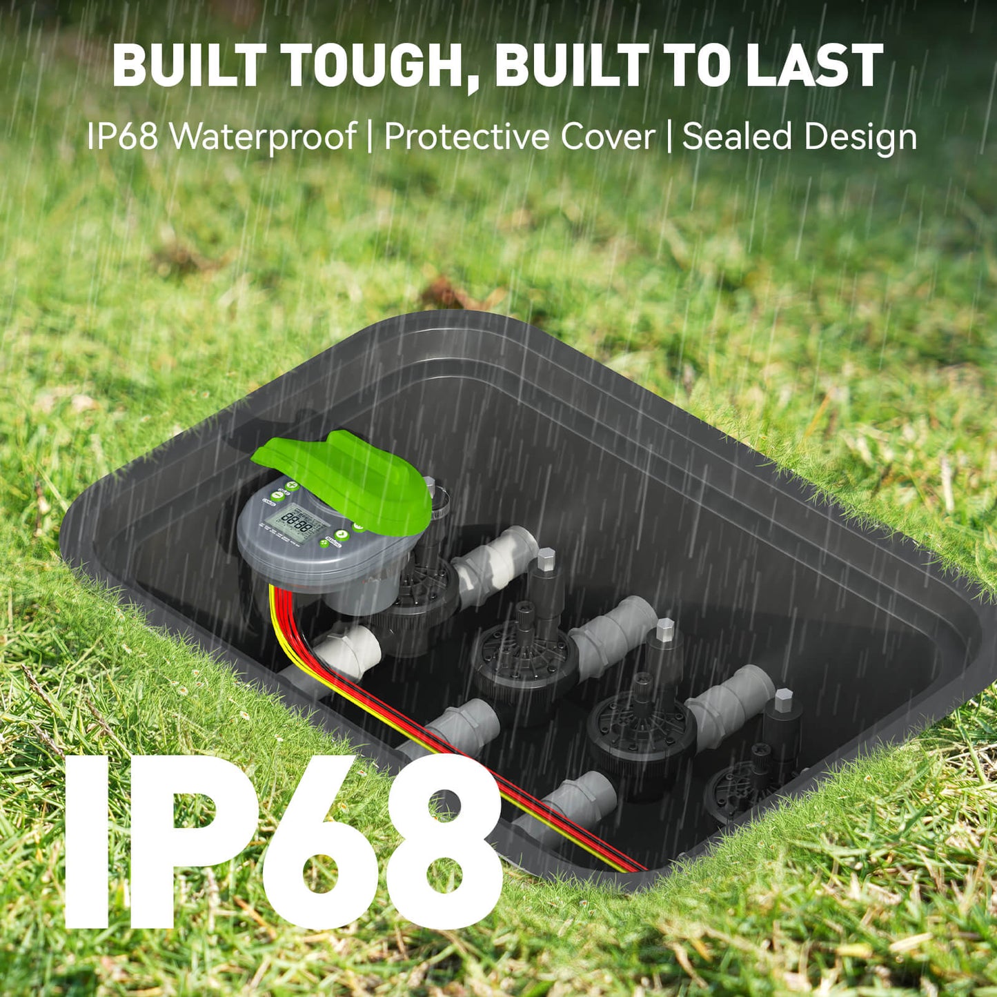 RainPoint 4-Zone Bluetooth Smart Irrigation Controller