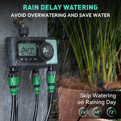 RainPoint Sprinkler Timer 4 Zone Water Timer