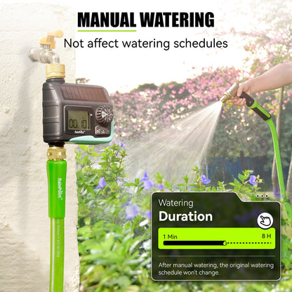 RainPoint 1-Zone Outdoor Solar Water Timer