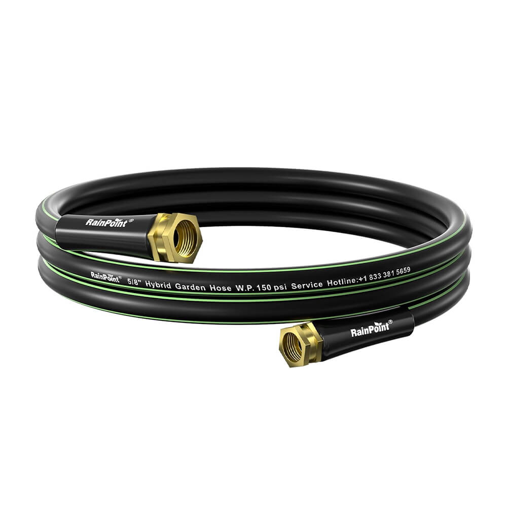 RAINPOINT Short Garden Hose 10ft x 5/8"