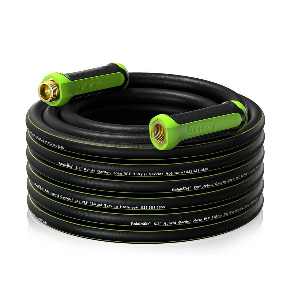 RAINPOINT Short Garden Hose 50ft x 5/8"