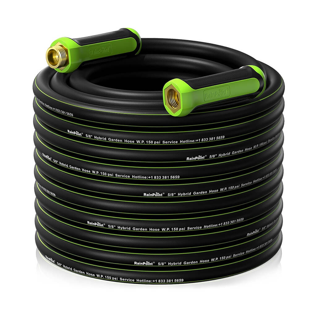 RAINPOINT Short Garden Hose 100ft x 5/8"