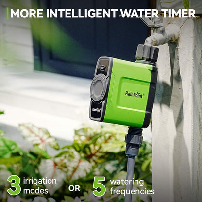 RainPoint Smart Garden Hose Faucet Timer with Hub