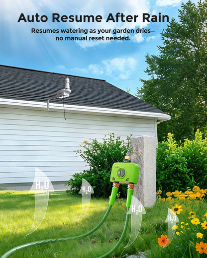 RainPoint wireless Rain Sensor with Mounting Bracket and Wire