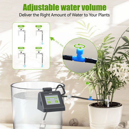 RainPoint WiFi Water Tank Pump Timer, WiFi Automatic Watering System