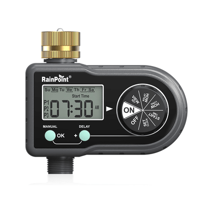 RainPoint Sprinkler Timer with Brass Inlet