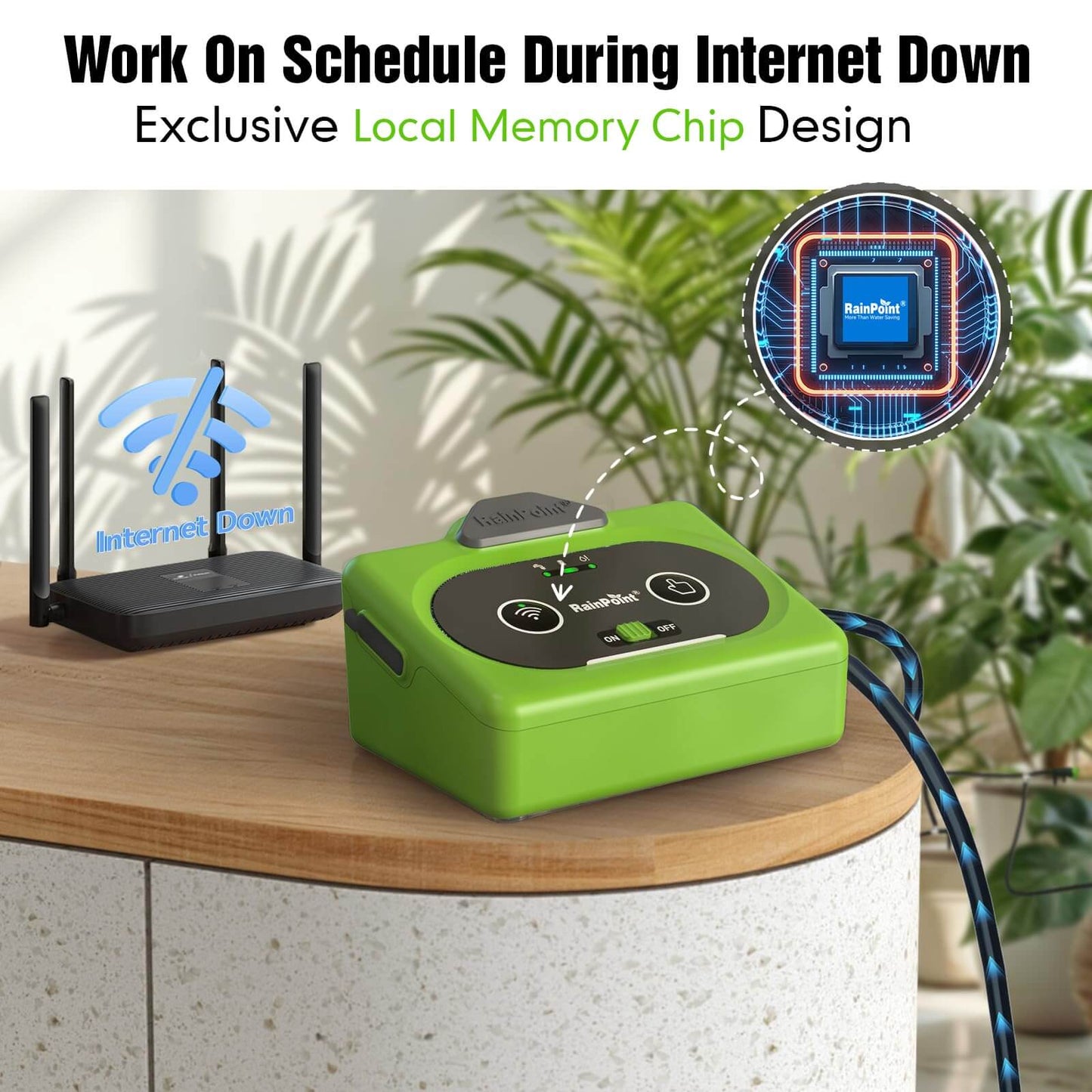 RAINPOINT Direct WiFi Automatic Plant Waterer System
