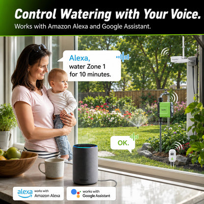 RainPoint Smart Irrigation System That Waters Only When Your Lawn Needs It