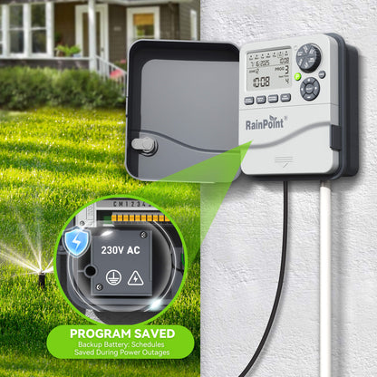 RainPoint 12-Zone Digital Irrigation Controller