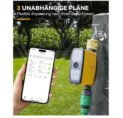 RAINPOINT Irrigation Computer WLAN 2.4GHz with Brass Inlet