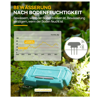 RAINPOINT Irrigation Computer WLAN 2.4GHz with Brass Inlet