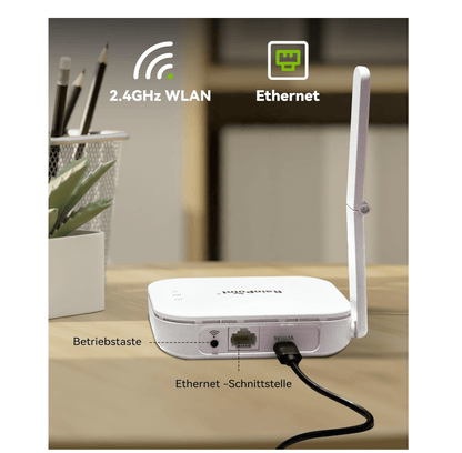 RAINPOINT Irrigation Computer  1-Zone WiFi Water Timer + WiFi Ethernet Gateway for Garden