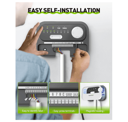 RAINPOINT 8-Zone Smart Sprinkler Controller