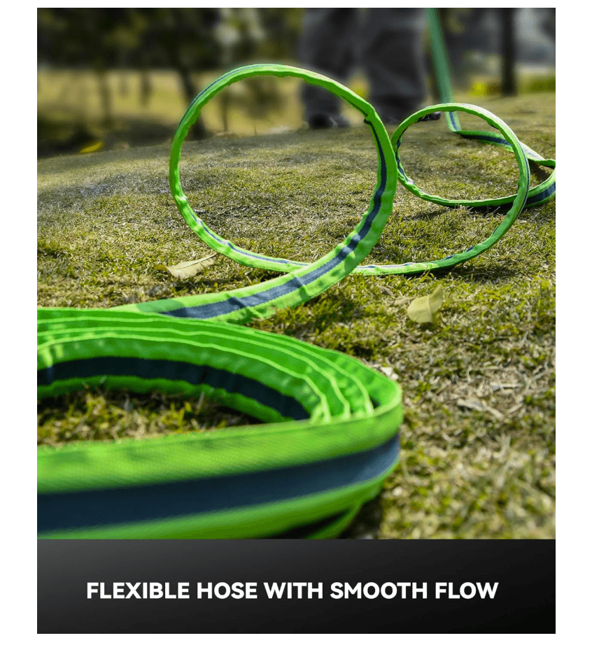 RAINPOINT Garden Hose 75FT, 3/4" Fittings