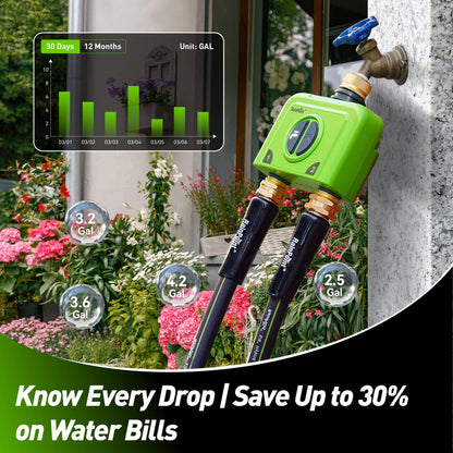 RainPoint Smart Irrigation System with Soil & Weather Sensors
