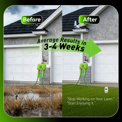 RainPoint Smart Irrigation System with Soil & Weather Sensors