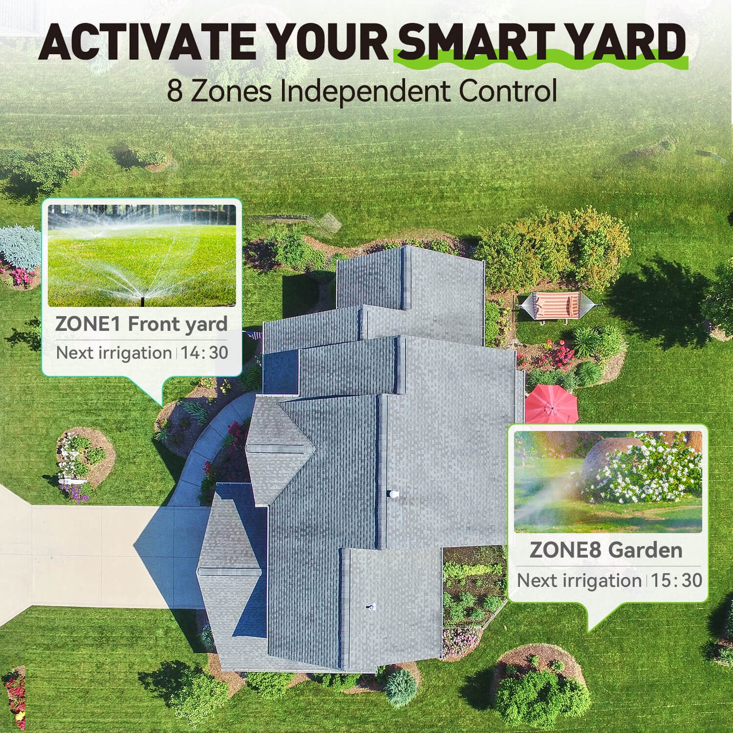 RainPoint 8 Zone Smart Sprinkler Controller