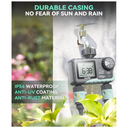 RAINPOINT 2 Zone Sprinkler Timer - 2pcs