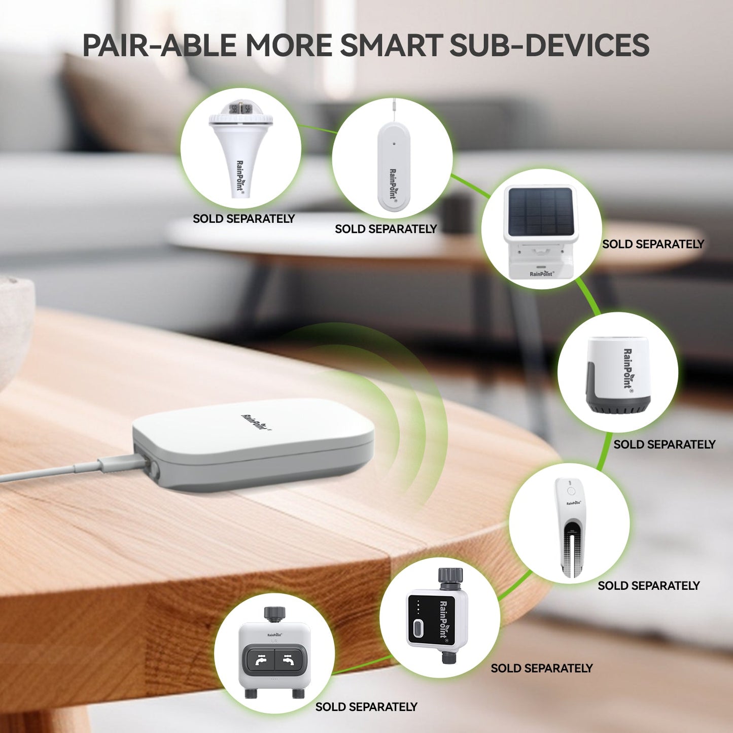 RainPoint Smart Soil& Moisture Sensor