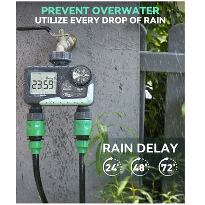 RAINPOINT 2 Zone Sprinkler Timer - 2pcs